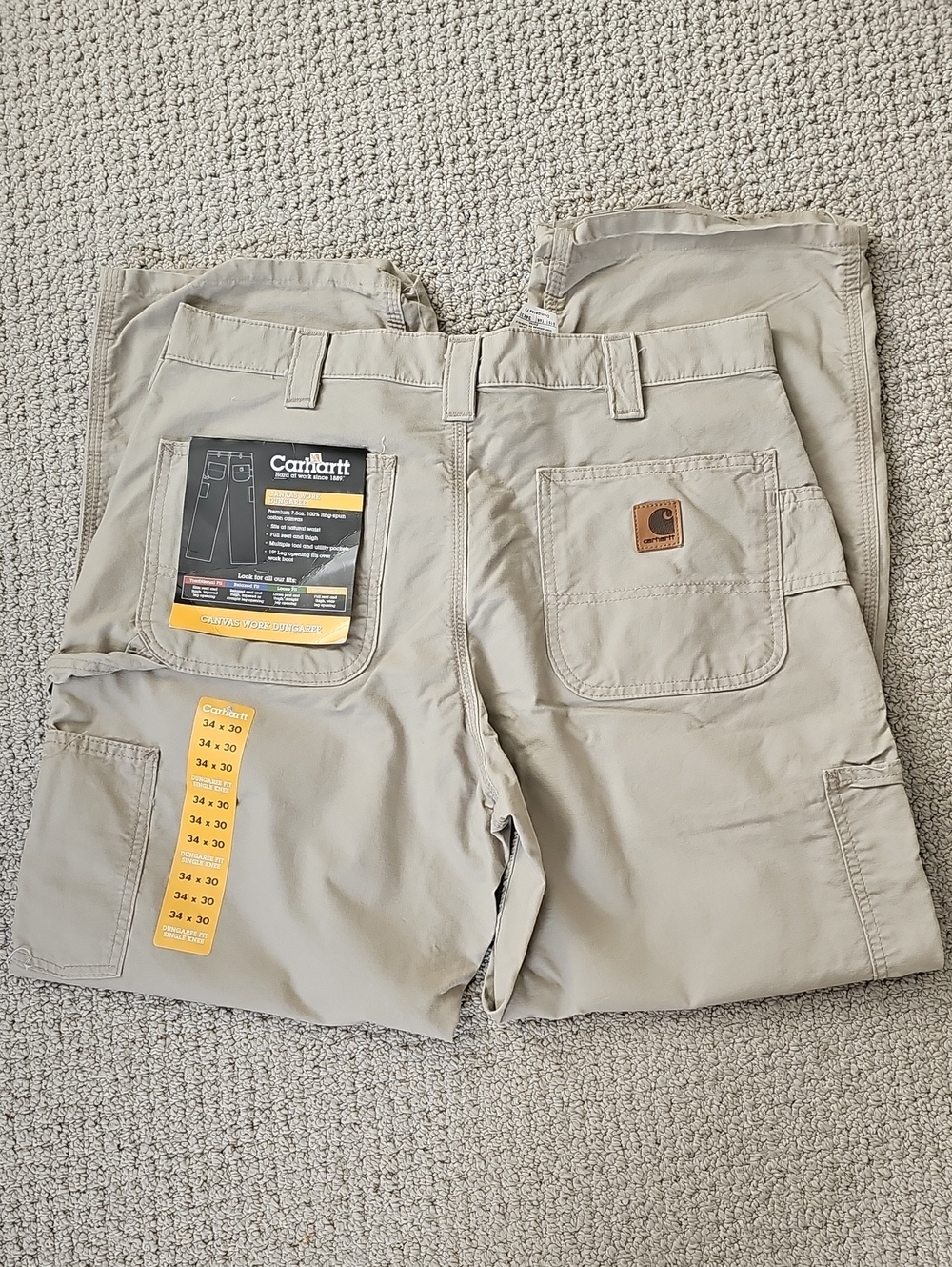 Carhartt Men’s Cargo Shorts — Light Khaki